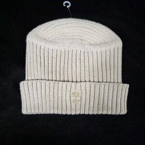 Timberland Wool Blend Beanie Unisex Tan OS